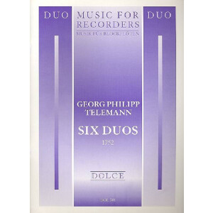 6 Duos for 2 alto recorders