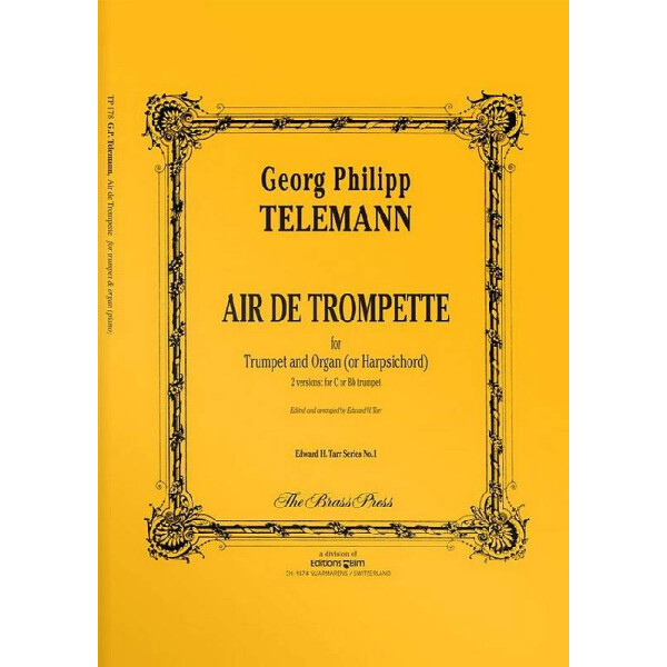 Air de Trompette for trumpet