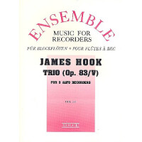 Trio op.83,5 for 3 alto recorders