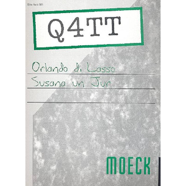 Susana un jur für Tenor-, Baß-,