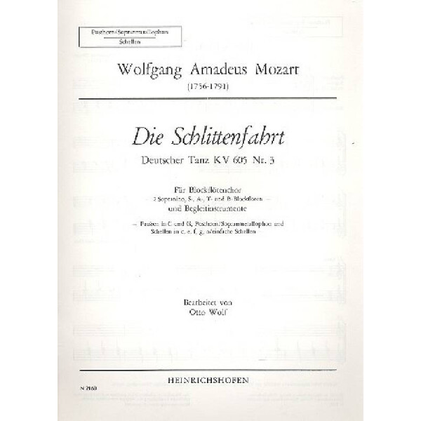 Die Schlittenfahrt KV605,3