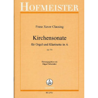 Kirchensonate op.5b für Orgel und