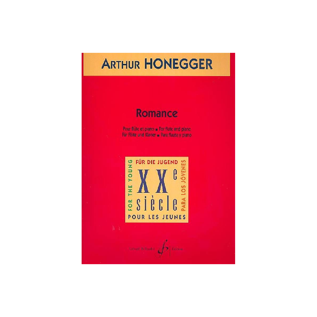 Romance pour flûte et piano box