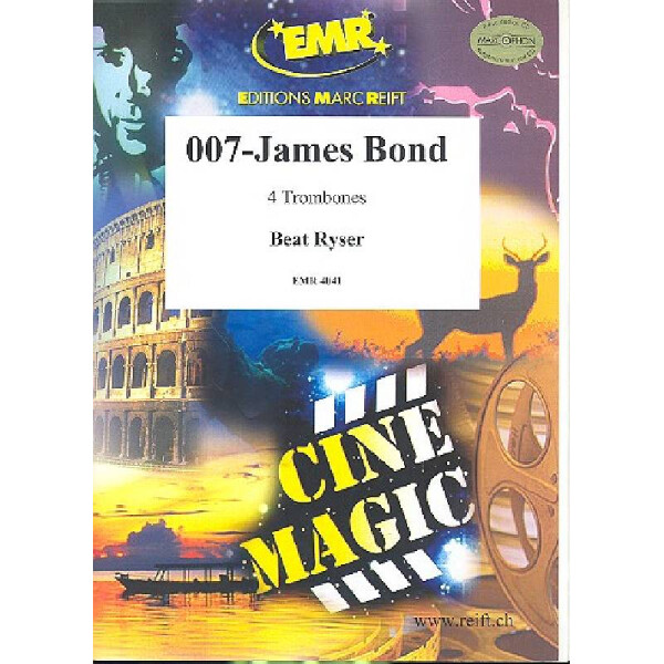 007 - James Bond for 4 trombones