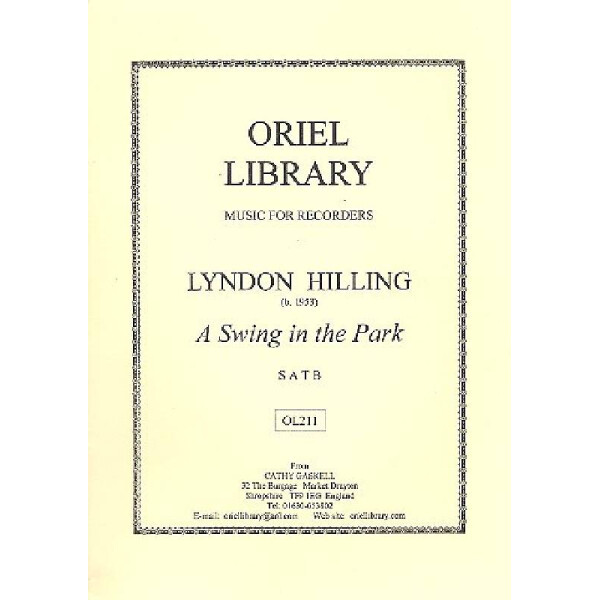 A Swing in the Park for