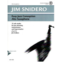 Easy Jazz Conception (+Online-Audio) alto saxophone