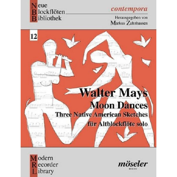 Moon Dances für Altblockflöte solo
