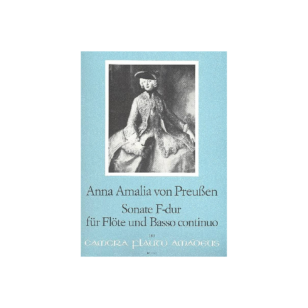 Sonate F-Dur für flöte und BC box