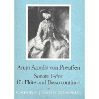 Sonate F-Dur für flöte und BC