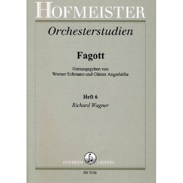 Orchesterstudien Fagott Band 6