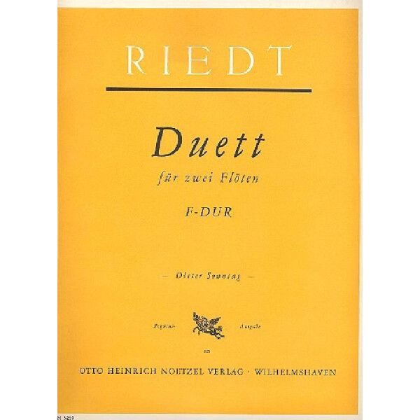 Duett F-Dur für 2 Flöten
