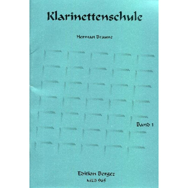 Klarinettenschule Band 1