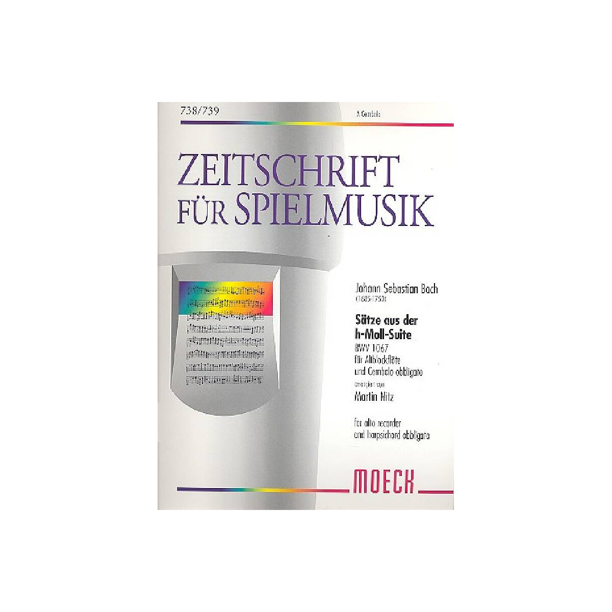 Sätze aus der h-Moll Suite BWV1067 box