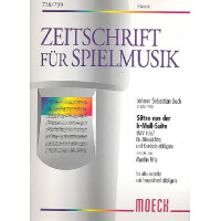 Sätze aus der h-Moll Suite BWV1067