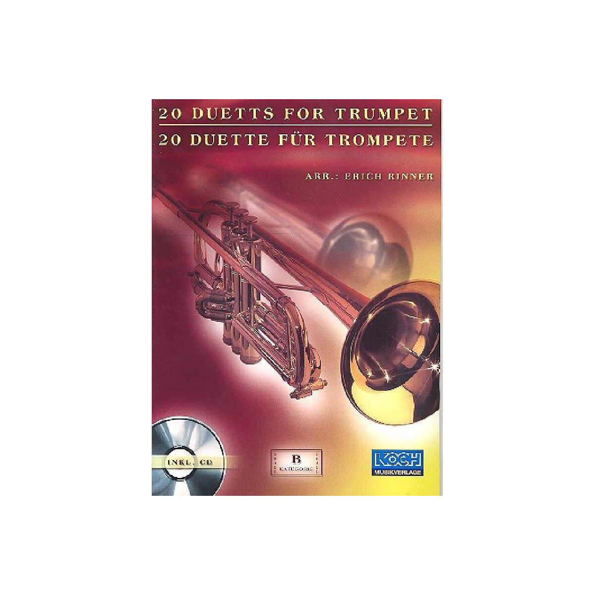 20 Duette (+CD) für Trompete