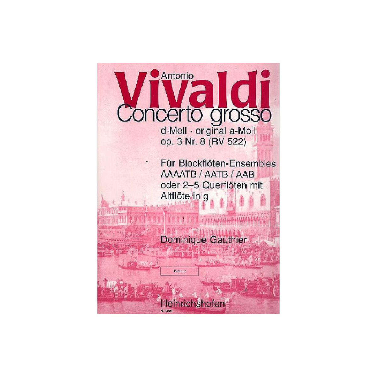 Concerto grosso d-Moll op.3,8 RV522