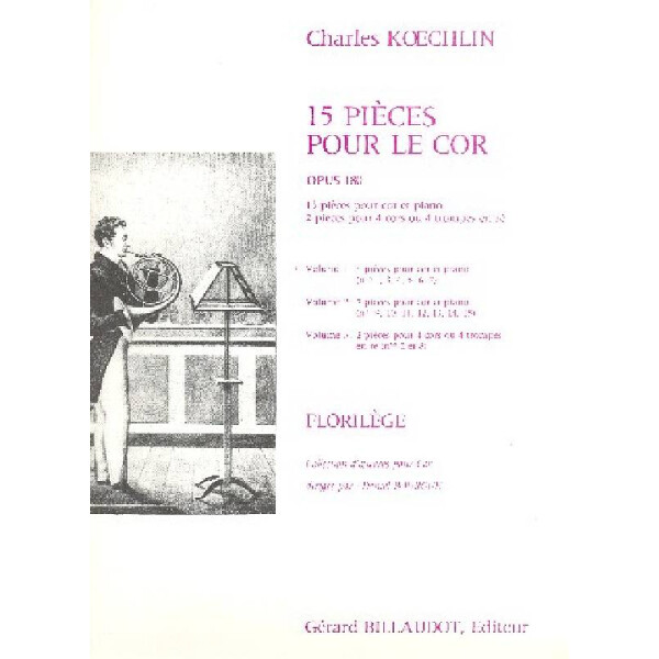 15 Pièces op.180 vol.1 (nos.1,3,4,5,6,7)