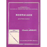 Nostalgie pour flûte et piano
