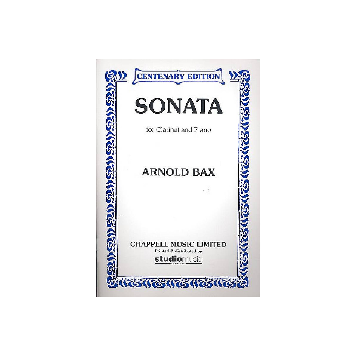 Sonata for clarinet and piano box
