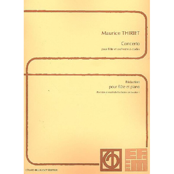 Concerto pour flûte et orchestre