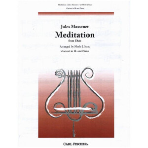 Meditation from Thais for clarinet