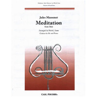 Meditation from Thais for clarinet