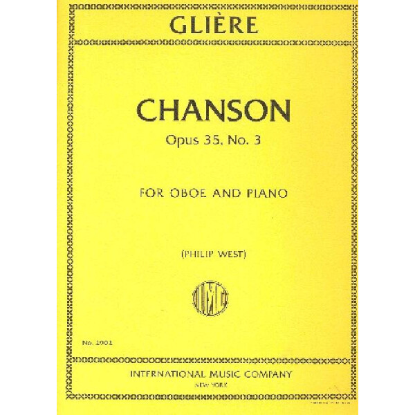 Chanson op.35,3