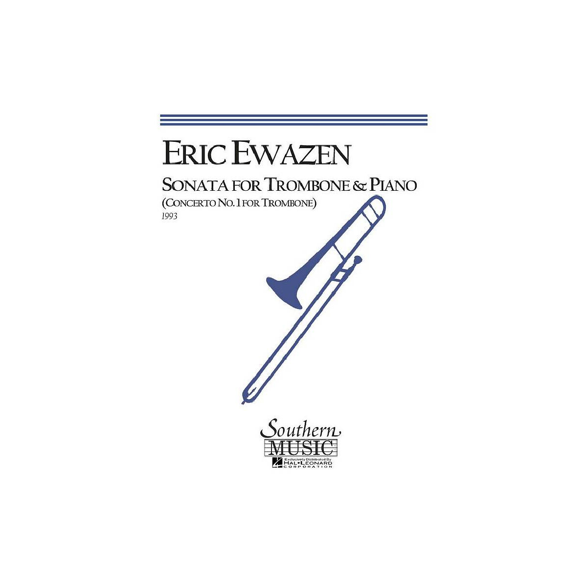 Sonata for trombone and piano box