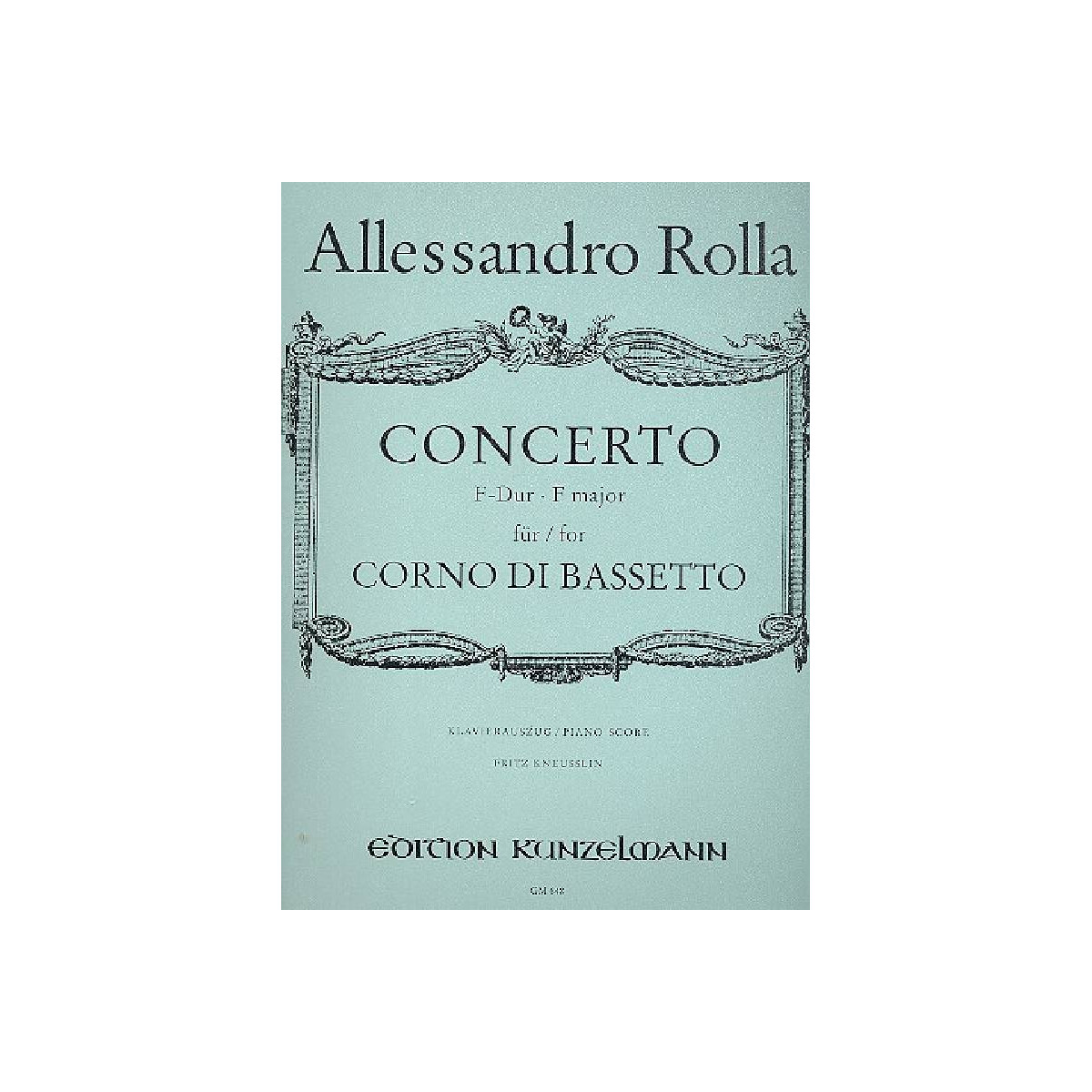 Concerto F-Dur für Bassetthorn box