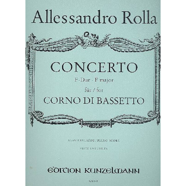 Concerto F-Dur für Bassetthorn