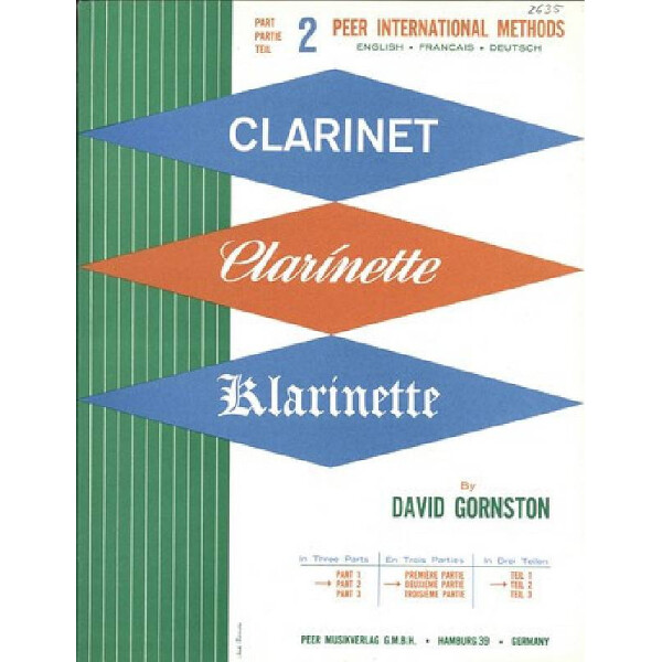 Method for Clarinet vol.2 (en/dt/fr)