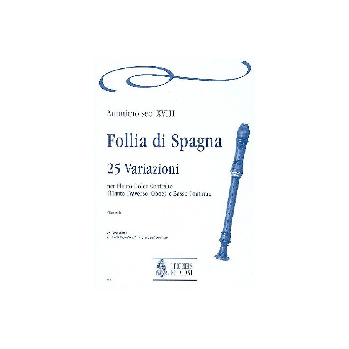 Follia di spagna 25 variations for box