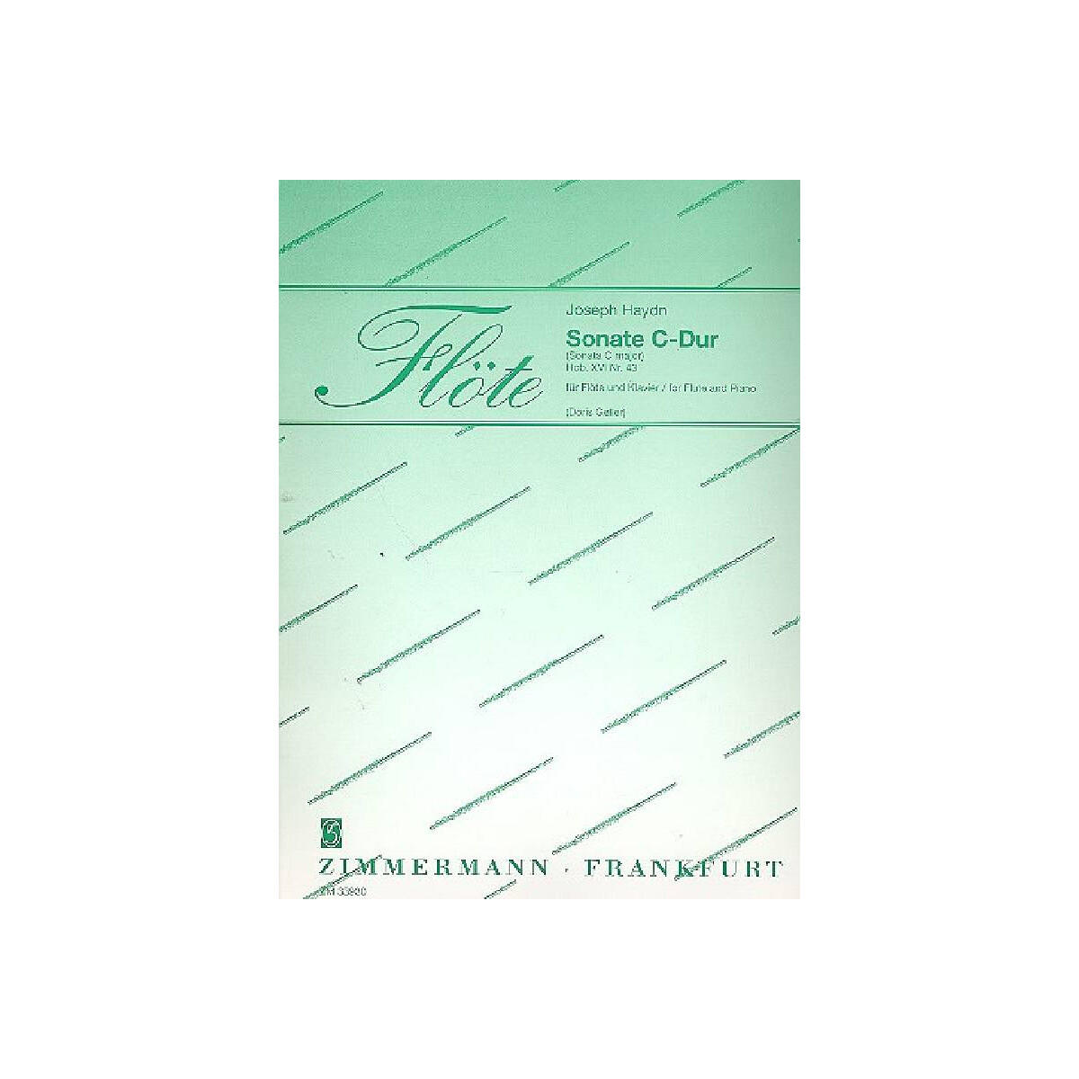 Sonate C-Dur Hob.XVI:43 für Fl&ouml box