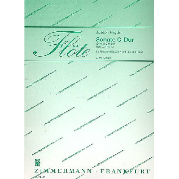 Sonate C-Dur Hob.XVI:43 für Flöte