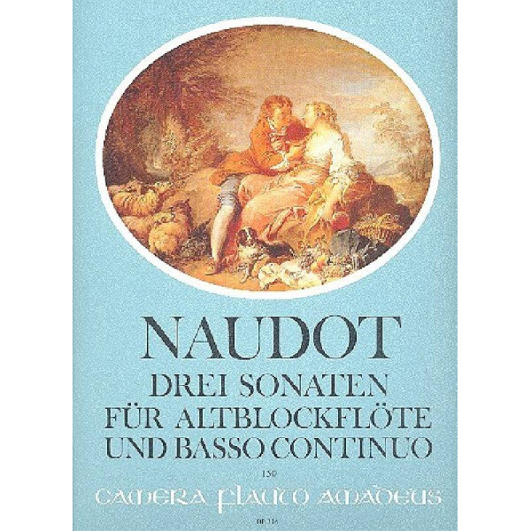 3 Sonaten op.14 für Altblockflöte