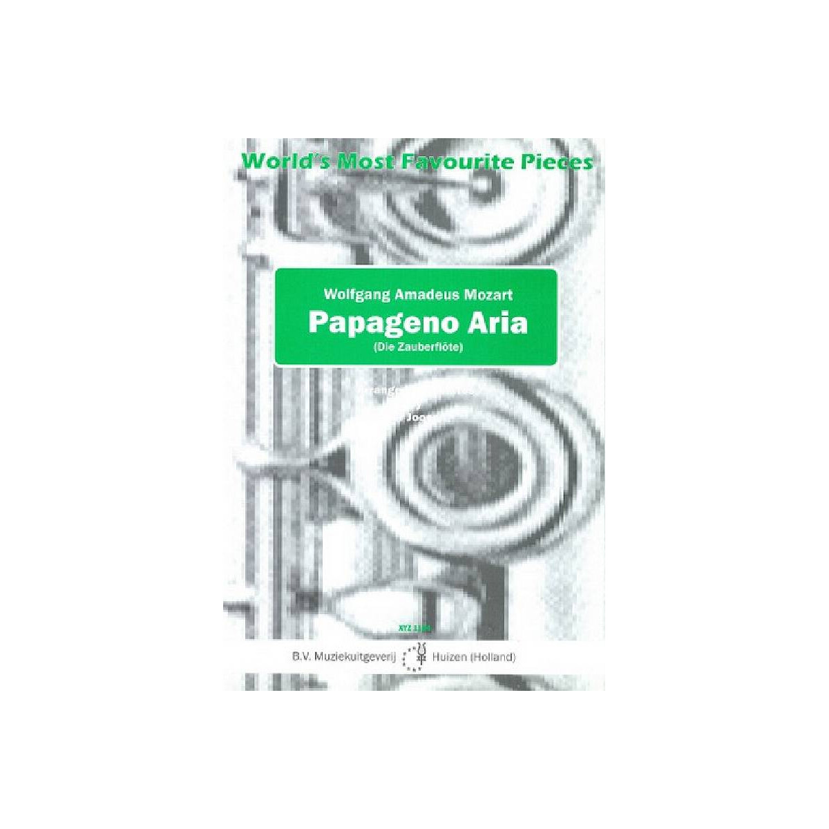 Papageno Aria for 3 flutes box