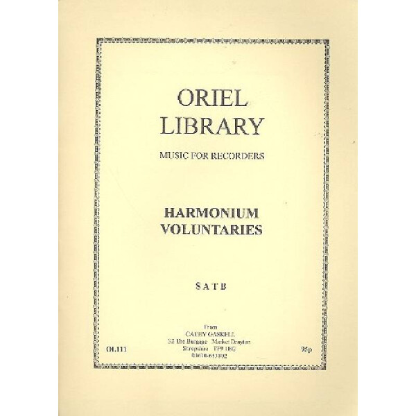 Harmonium Voluntaries for