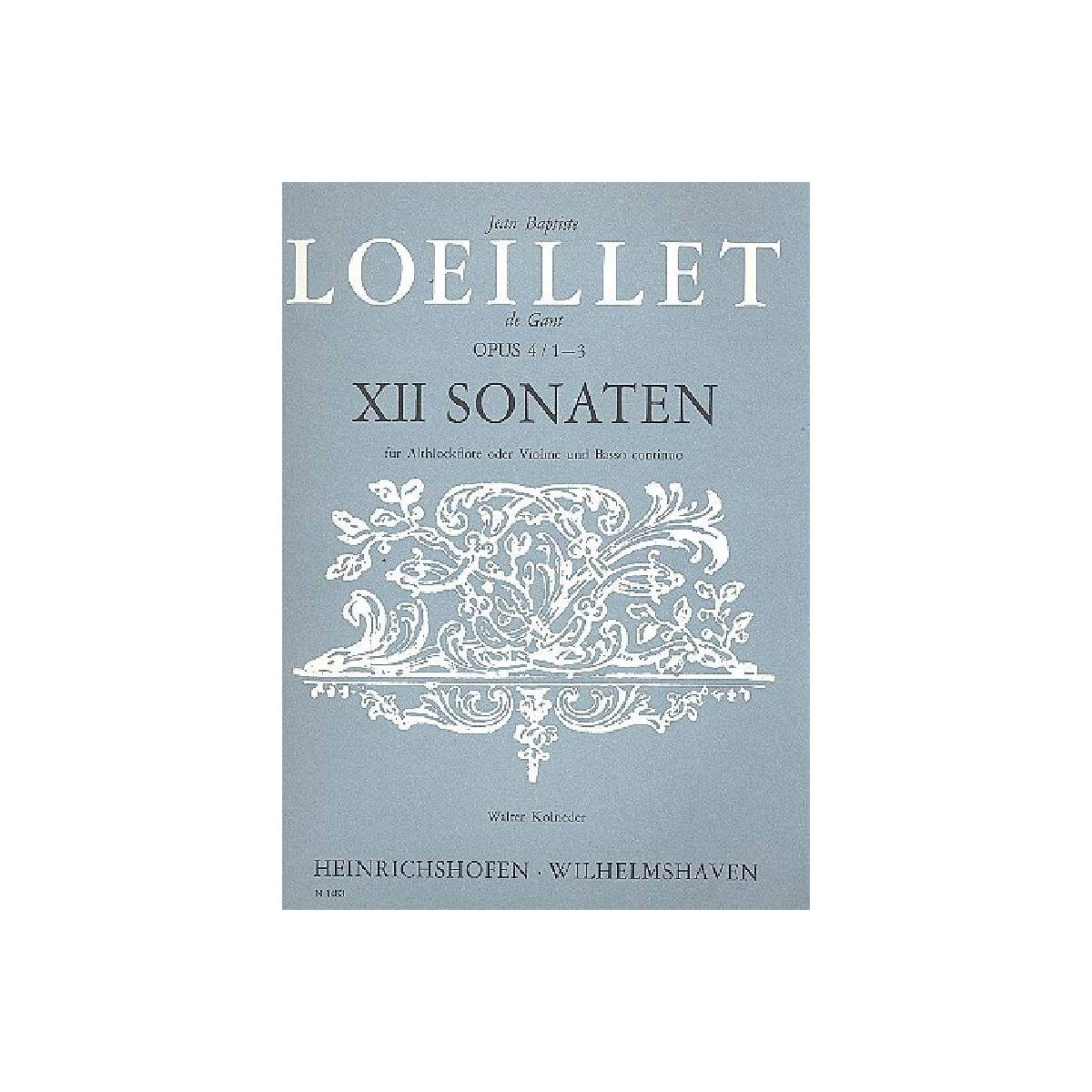 12 Sonaten op.4 Band 1 (Nr.1-3) box