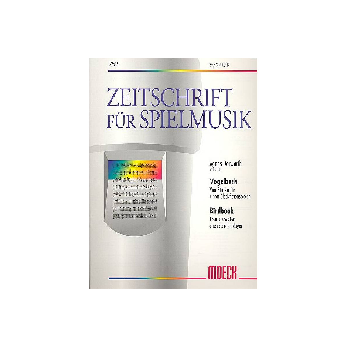 Vogelbuch 4 Stücke für einen box