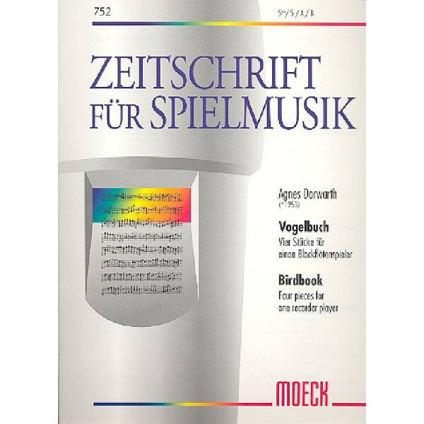 Vogelbuch 4 Stücke für einen