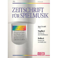 Vogelbuch 4 Stücke für einen