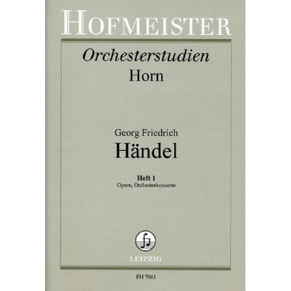 Orchesterstudien Horn Band 1