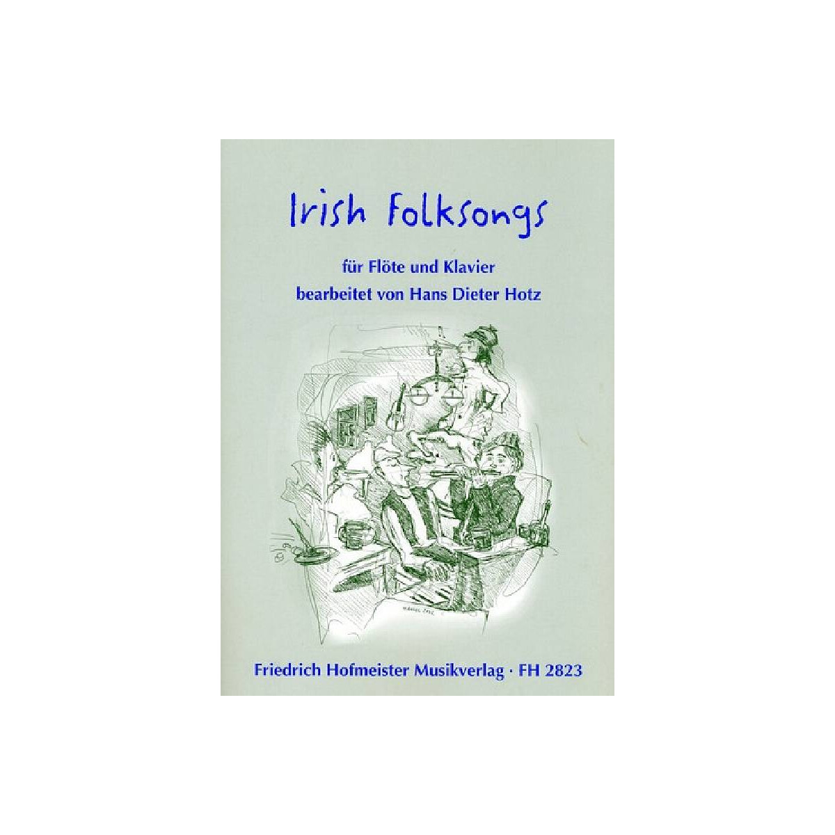 Irish Folksongs für Flöte und  box