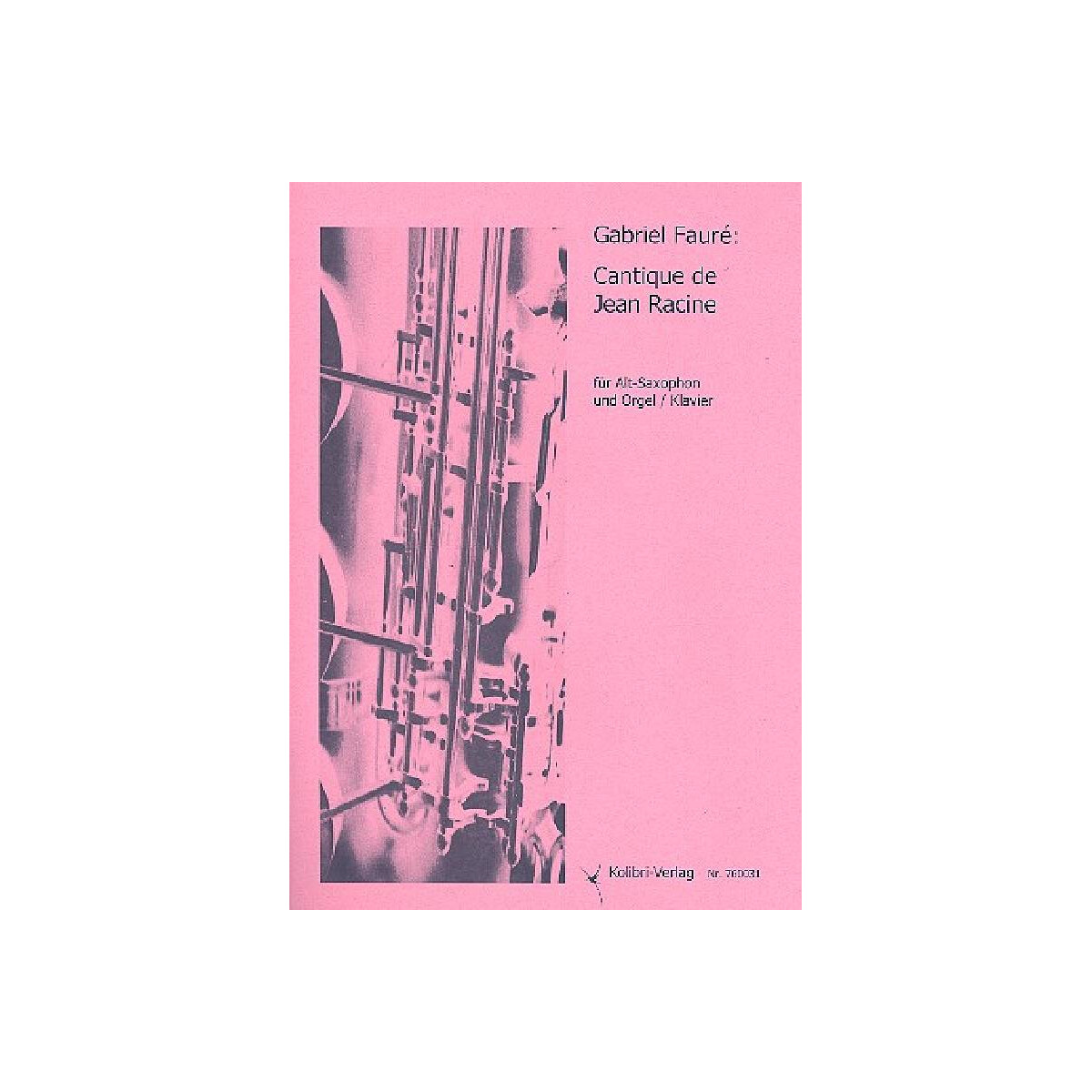 Cantique de Jean Racine für box