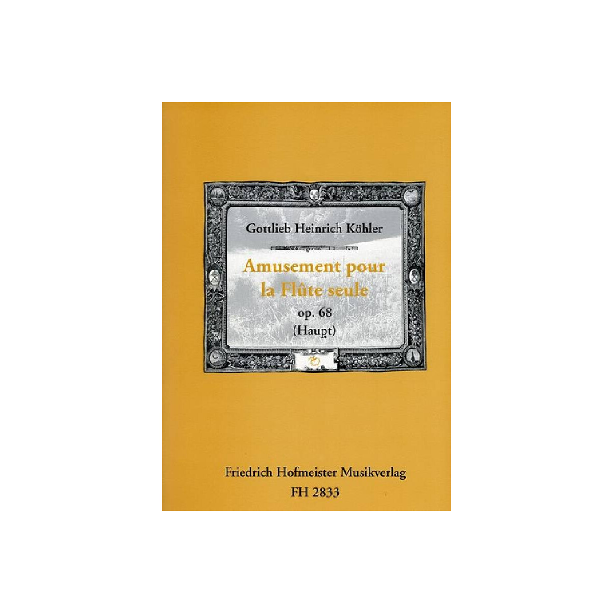 Amusement op.68 pour flûte seule box