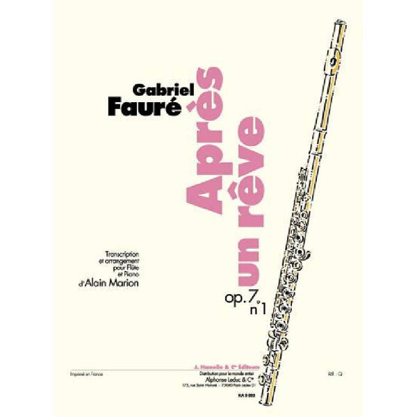 Après un rêve op7,1