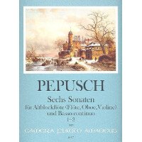 6 Sonaten Band 1 (Nr.3-6)