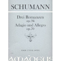 3 Romanzen op.94 / Adagio und Allegro op.70 / Abendlied op.85,12