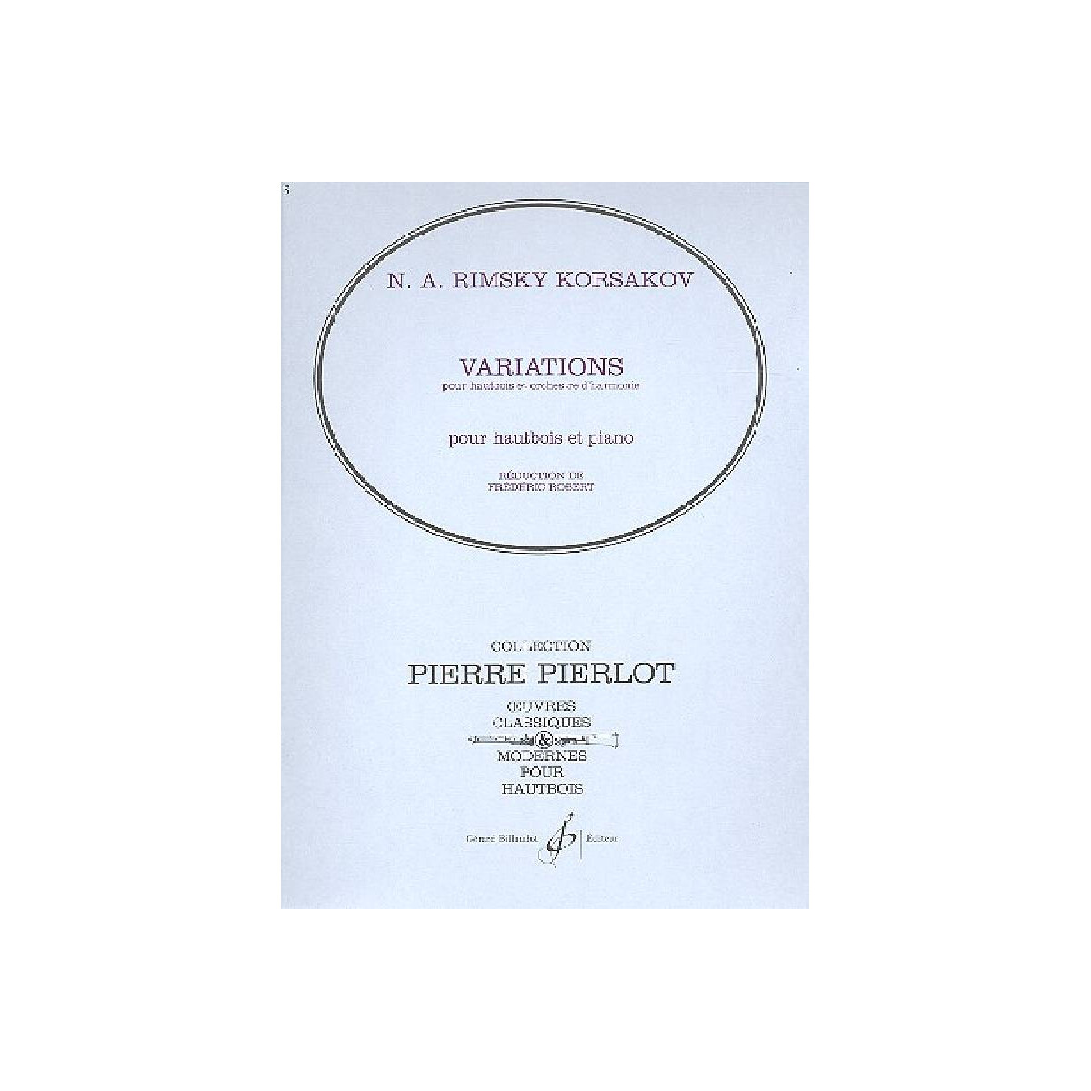 Variations pour hautbois et orchestre box