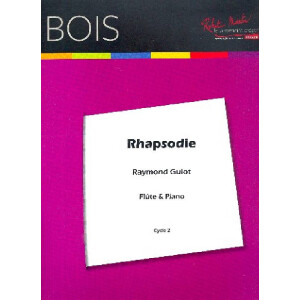 Rhapsodie pour flûte( Violon)  et piano